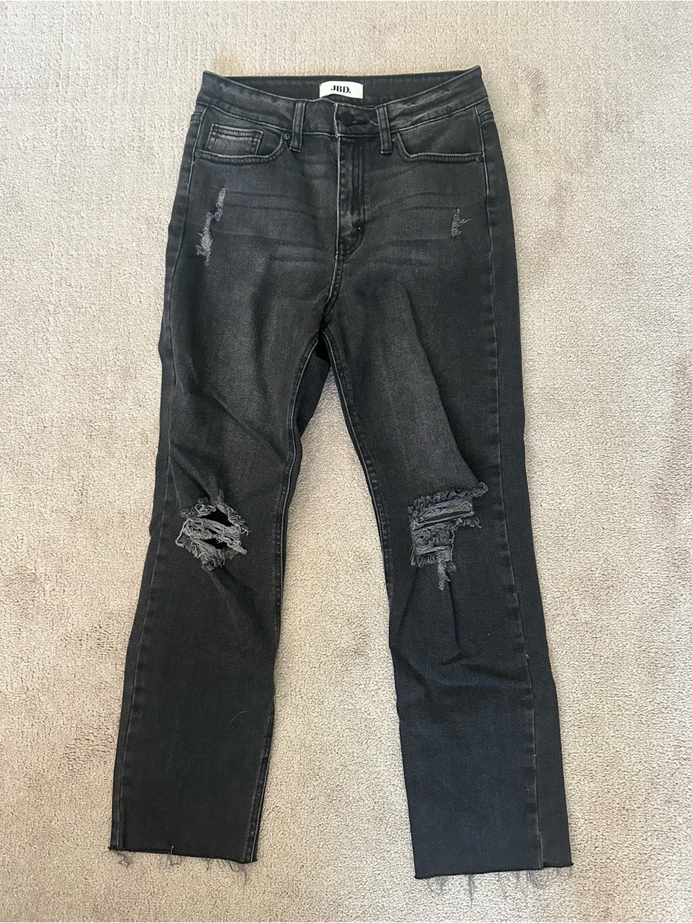 jbd distressed black jeans